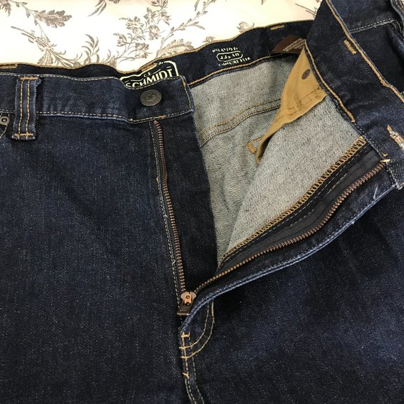 🚜C.E. Schmidt Workwear Men's Jeans | Dark Blue | Size 44W x 30L - Picture 8 of 12